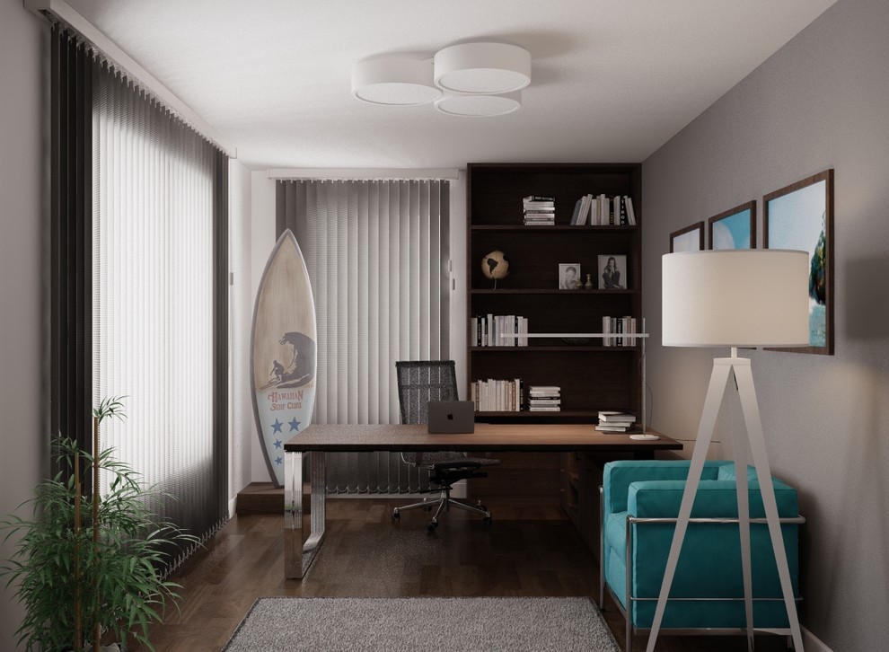 Дом в черно белых тонах