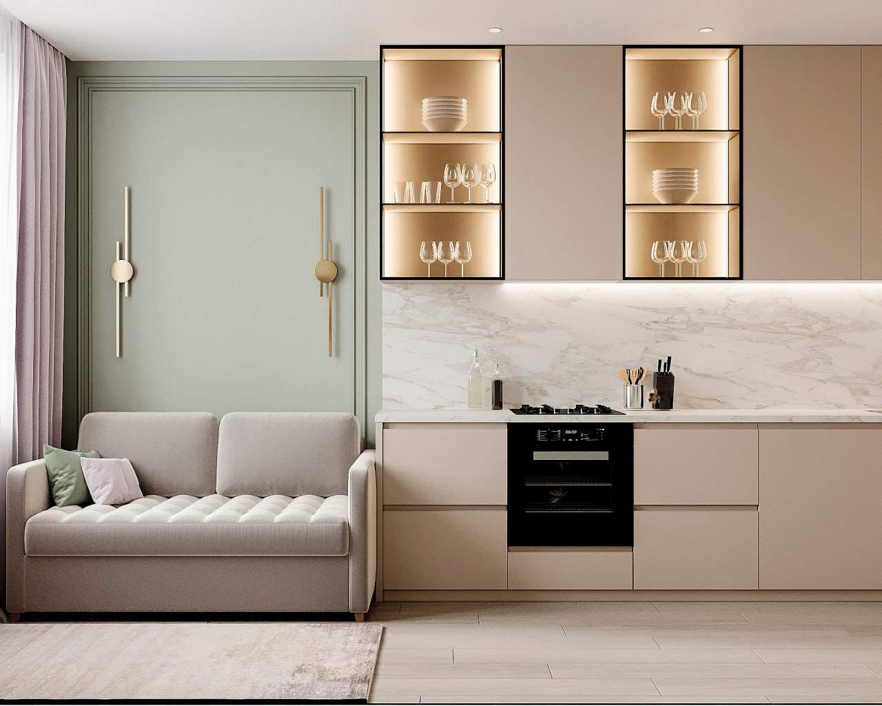 Дизайн-проект квартиры 48кв.м