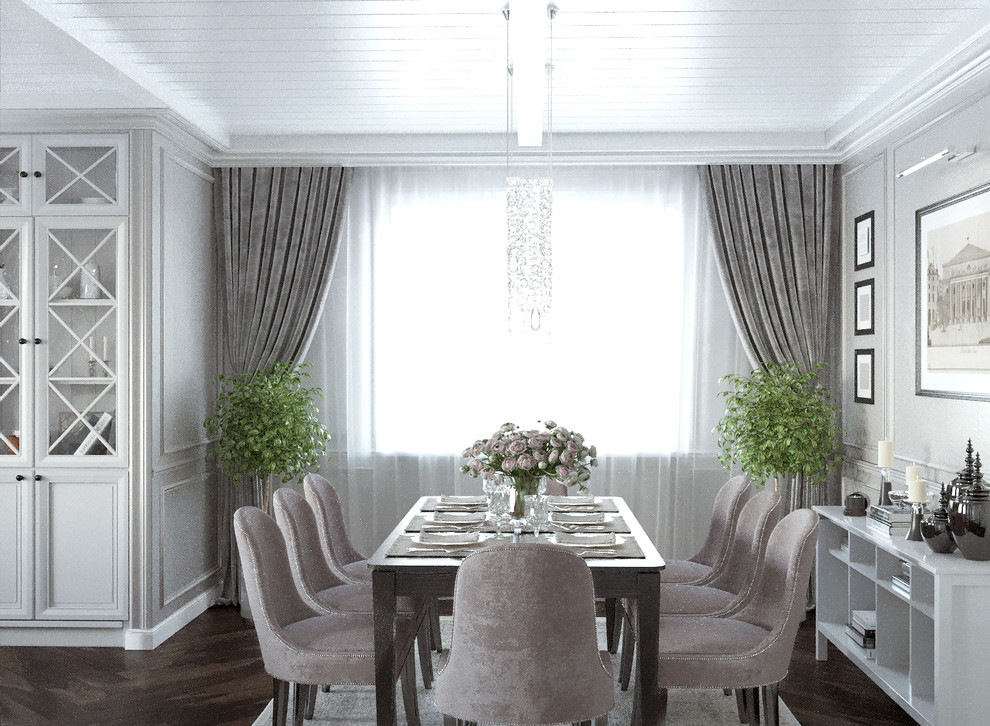 Дизайн интерьера гостиной в пос. Ямное, Воронежская область