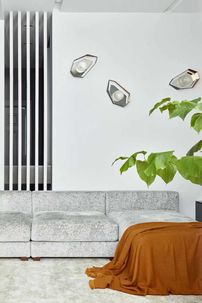 Гостиная, акцентная стена