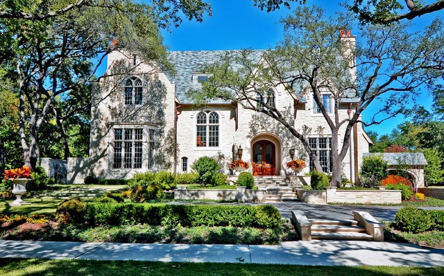 Our work traditional-house-exterior