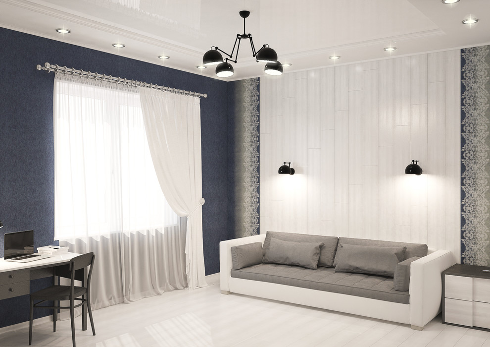 Минимализм в стиле «Белого квадрата» Малевича