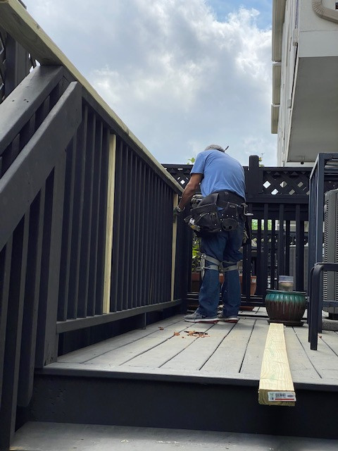 Wood Deck Porches Repaired & Restored