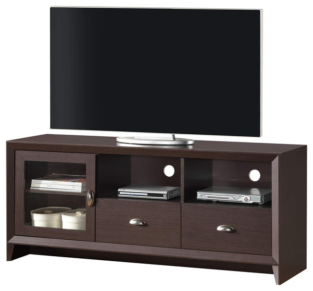 Techni Mobili Contemporary 65 Inch TV Stand in Wengue Entertainment Centers And Tv Stands by