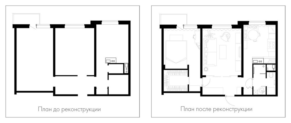 Интерьер квартиры в стиле неоклассики