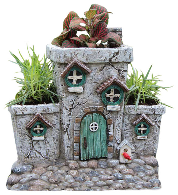 Potter S Place Fairy House Rustic Garden Statues And Yard Art