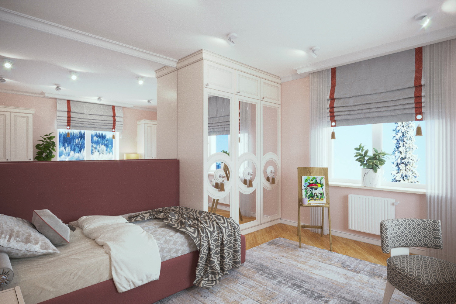 Проект дома в современной классике