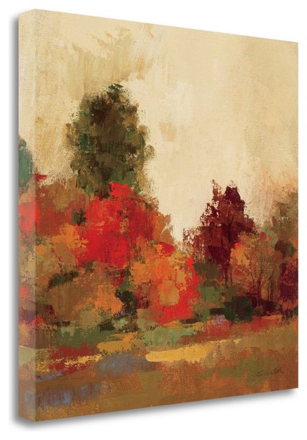 "Fall Forest III" By Silvia Vassileva, Giclee Print on Gallery Wrap Canvas