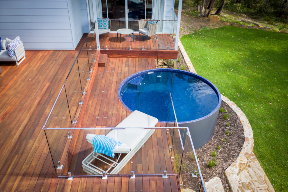 Design ideas for a modern pool in Perth.