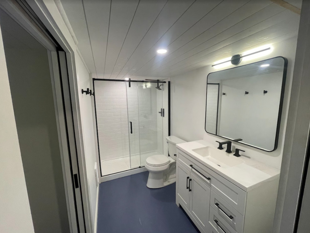 South Portland Modern Bathroom Remodel