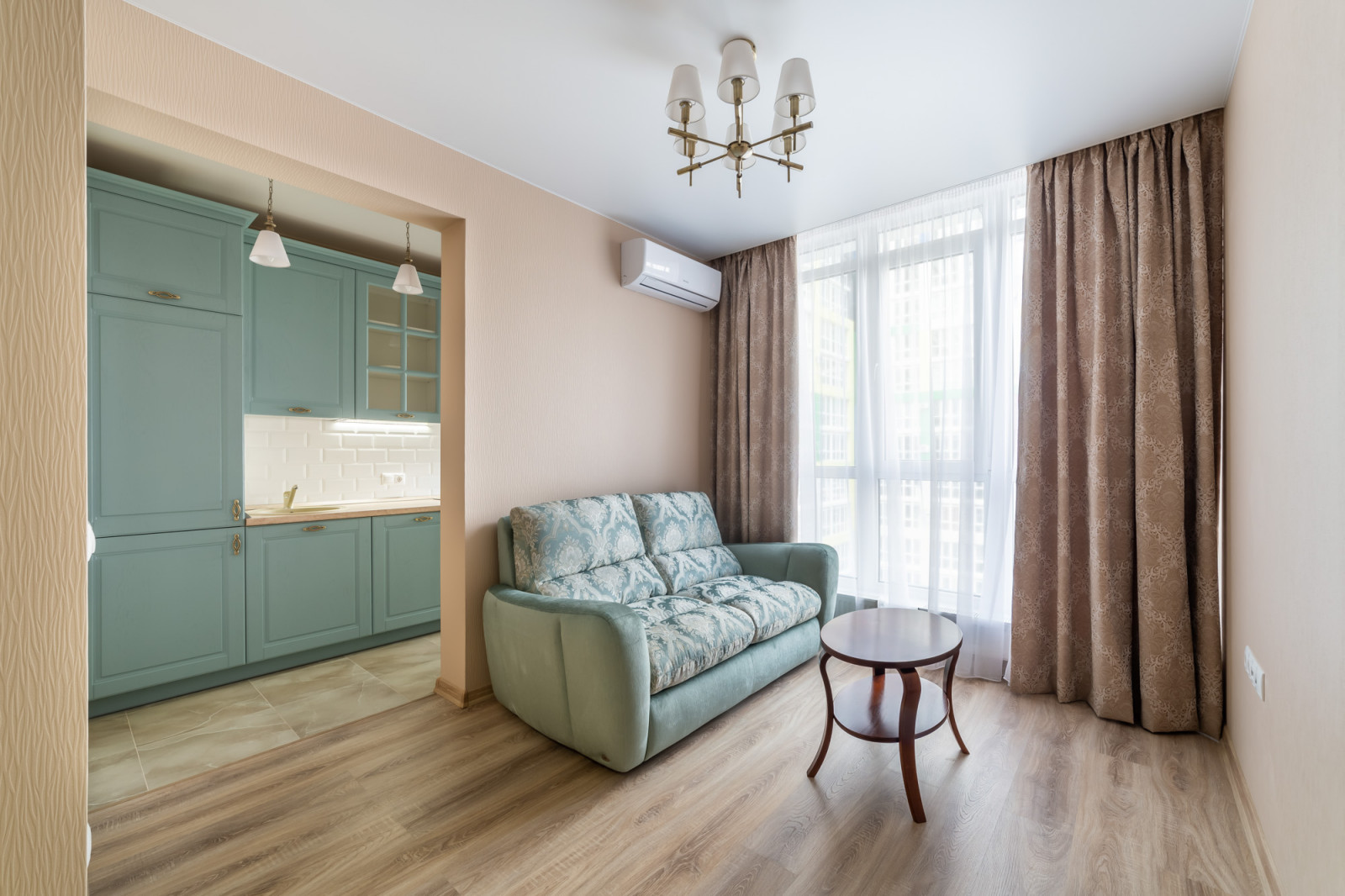 Квартира 36 кв.м в жилом комплексе Раз Два Три (Сочи)