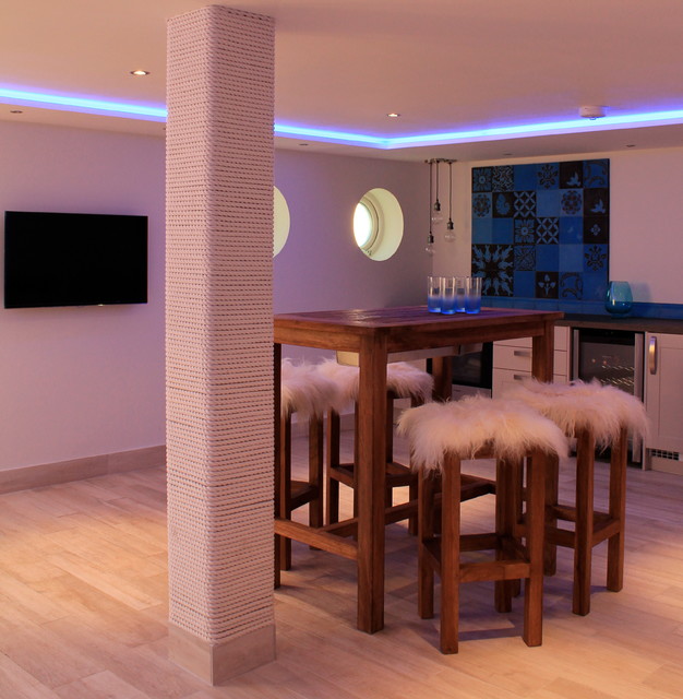 Party Room, Dorset trendy-koekken