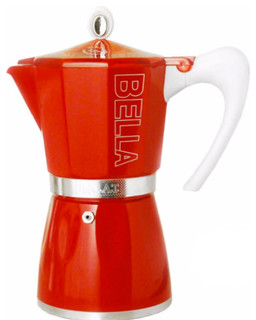 Bella Aluminum Stove Top Red Bella Aluminum Stove Top Red