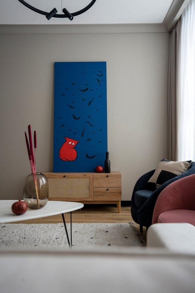 Дизайн-проект квартиры  55 м²