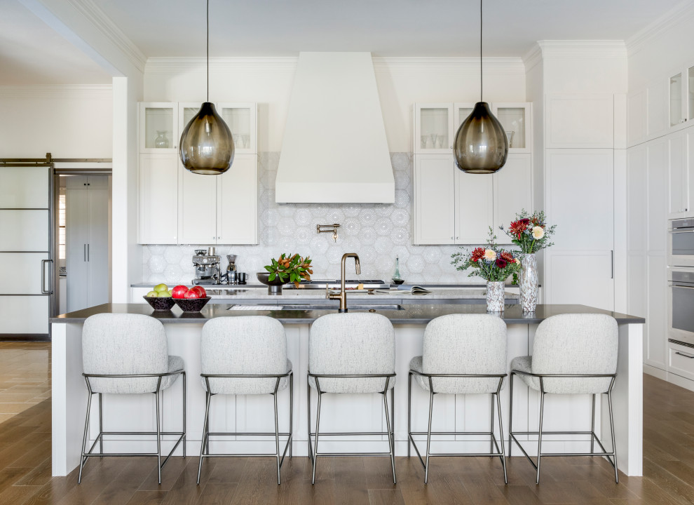 Seven Oaks Home Transitional Kitchen Austin by Skelly Build Houzz