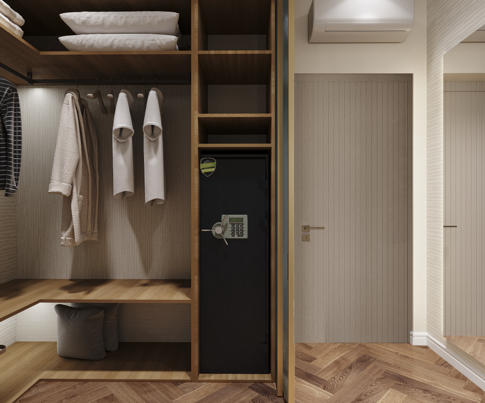 Проект 3-х комнатной квартиры THE WHITE SAVANNAH