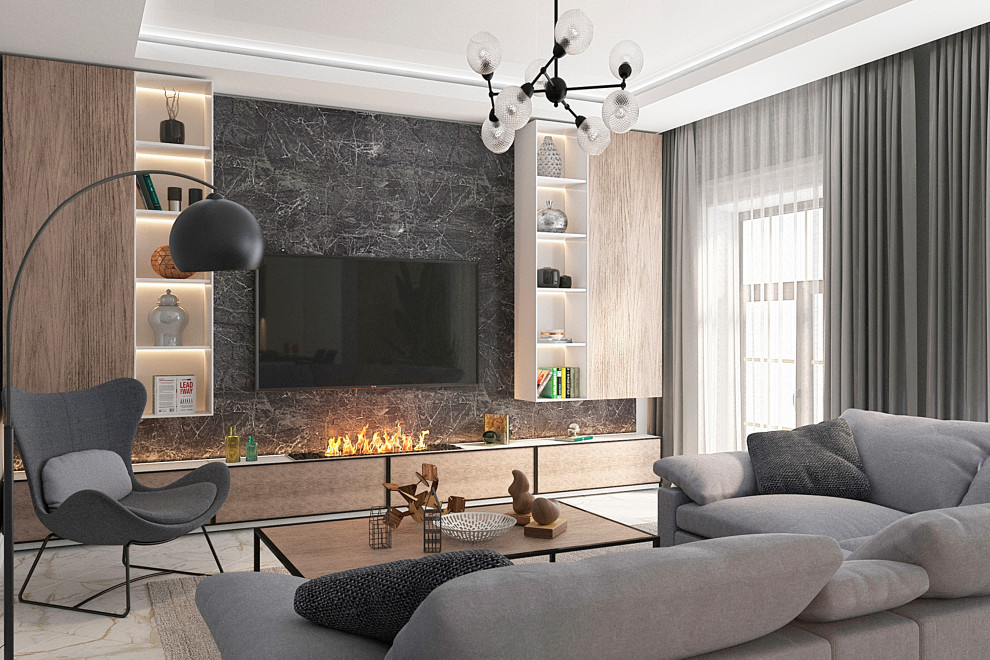 Дизайн-проект загородного дома 2 г. Тверь