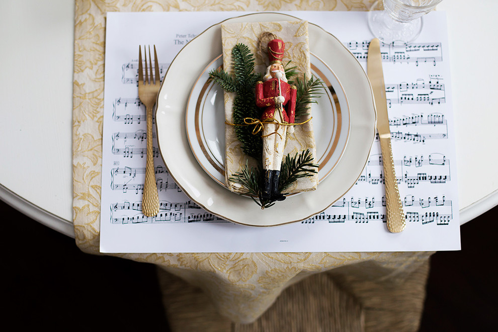 Новогодняя сервировка "Щелкунчик"