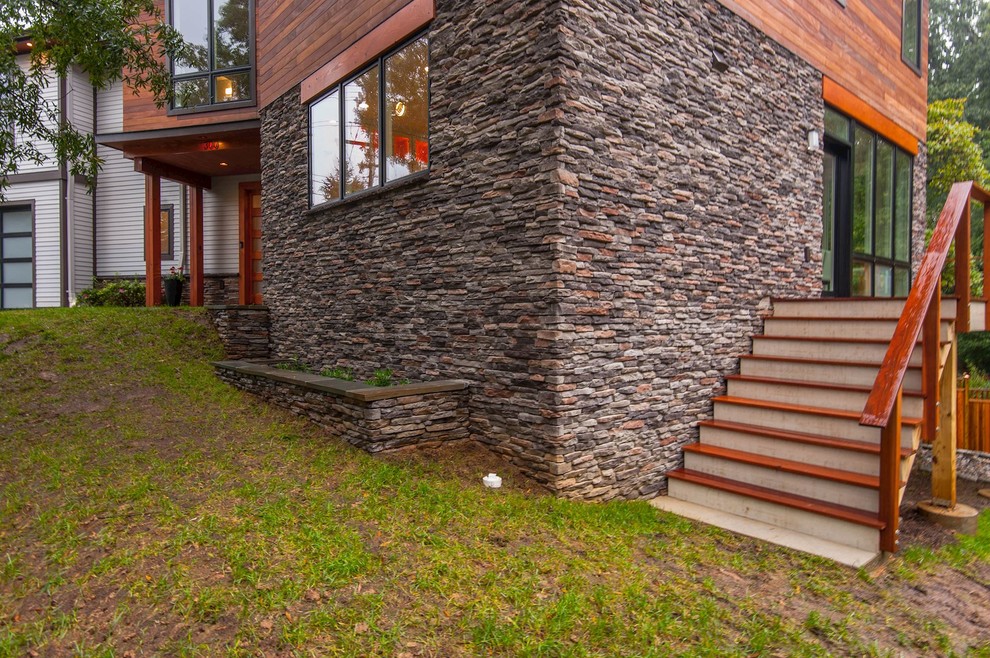 Inspiration for a transitional home design remodel in DC Metro