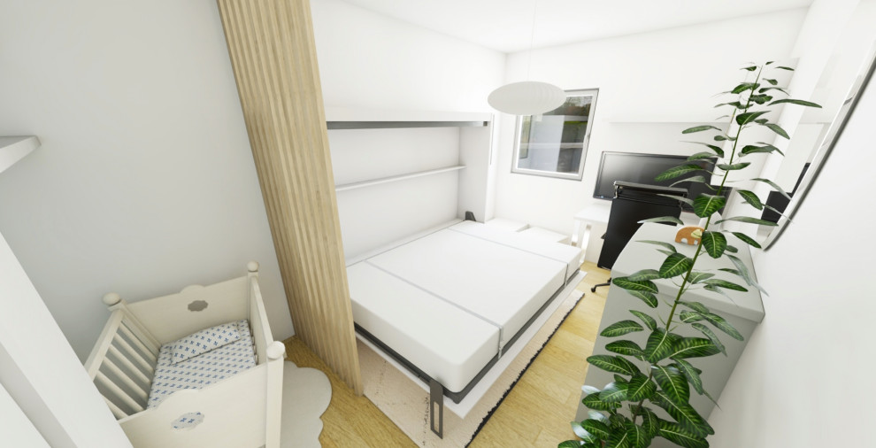 Optimisation de deux chambres - bureaux / Projet en cours
