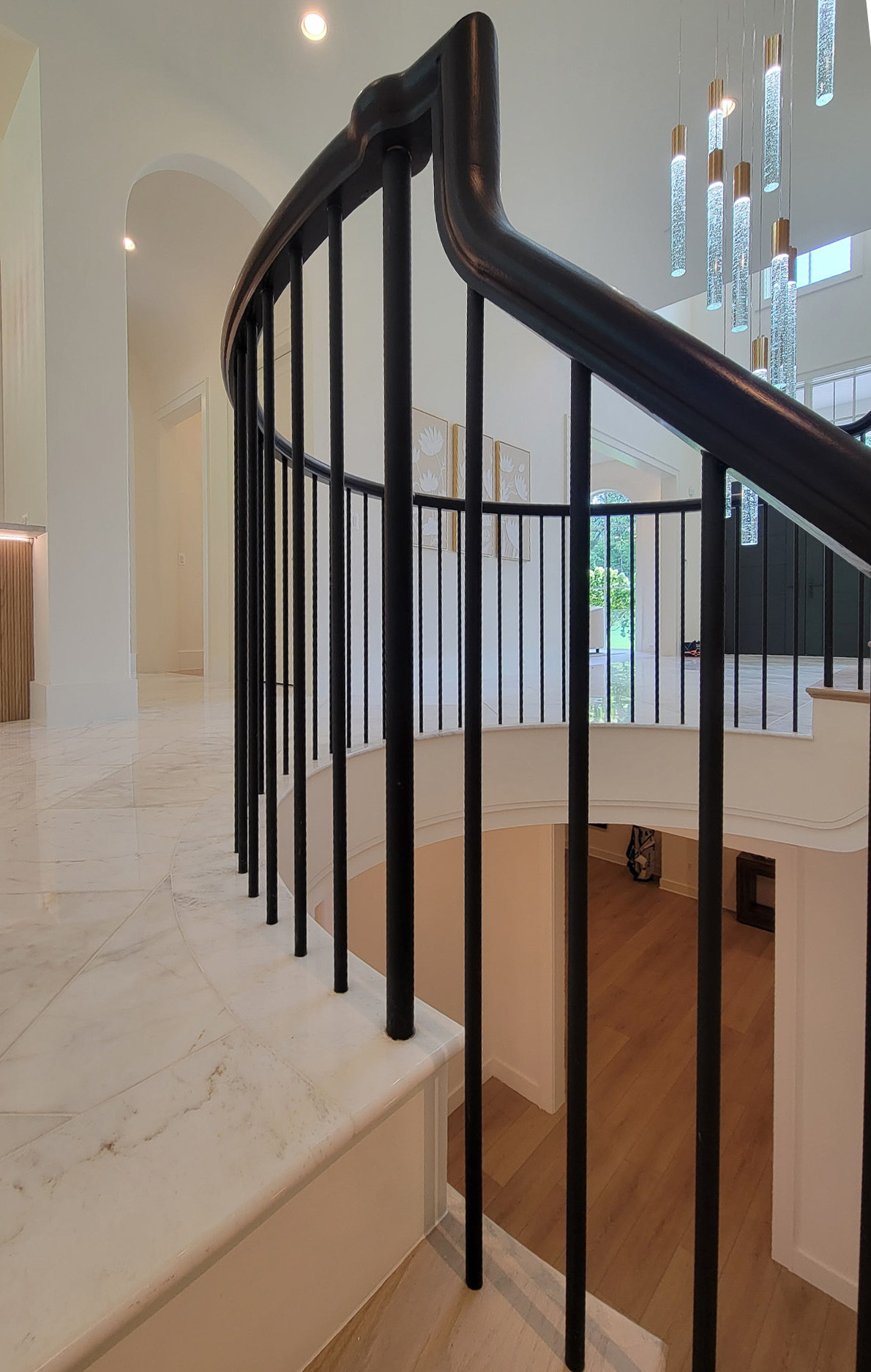 Project #158 | Contemporary Curved Staircase