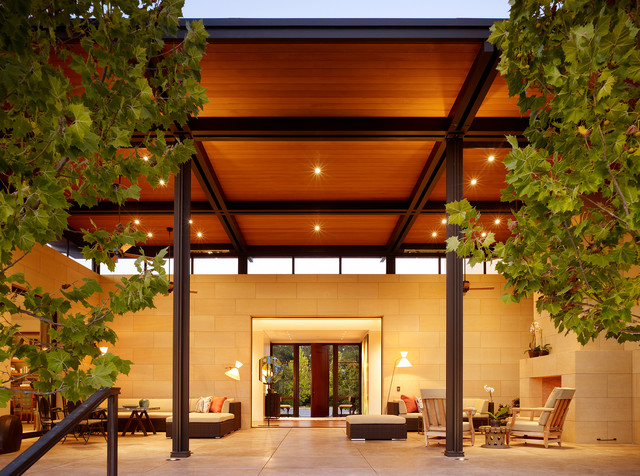 SF Peninsula mediterran-veranda