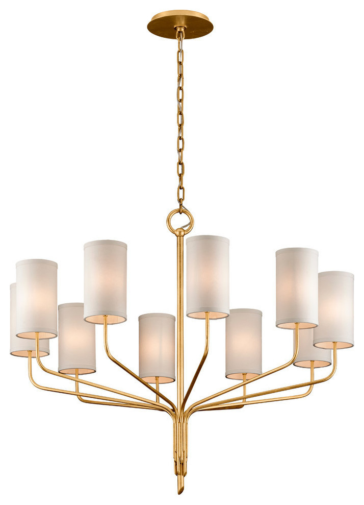 Juniper Chandelier Transitional Chandeliers by Troy Lighting Houzz