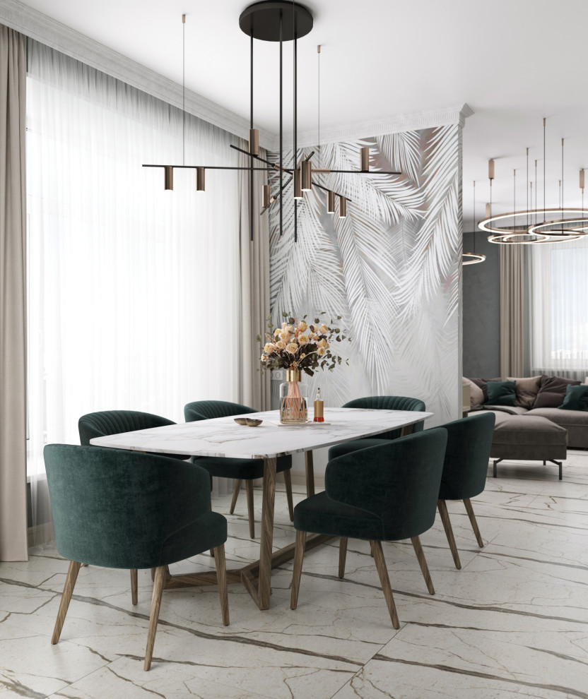 Комфортный интерьер индивидуального жилого дома