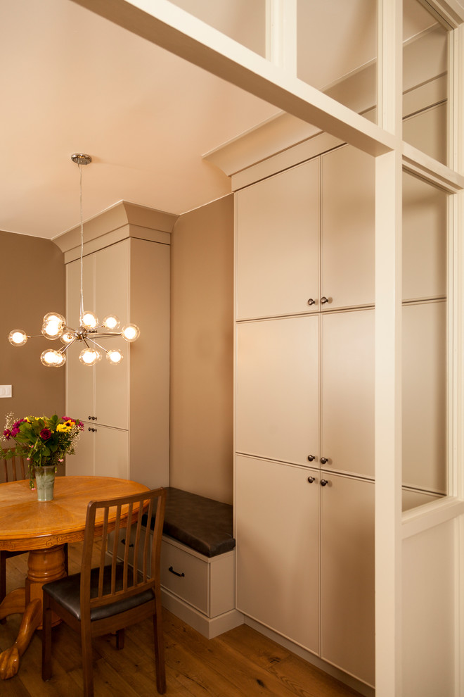 Inspiration for a small transitional dining room remodel in Toronto
