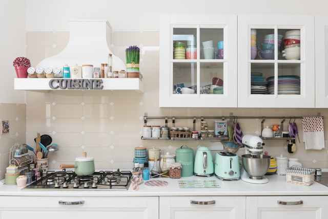 Visita Privata: a casa di Francesca shabby-chic-style-kitchen
