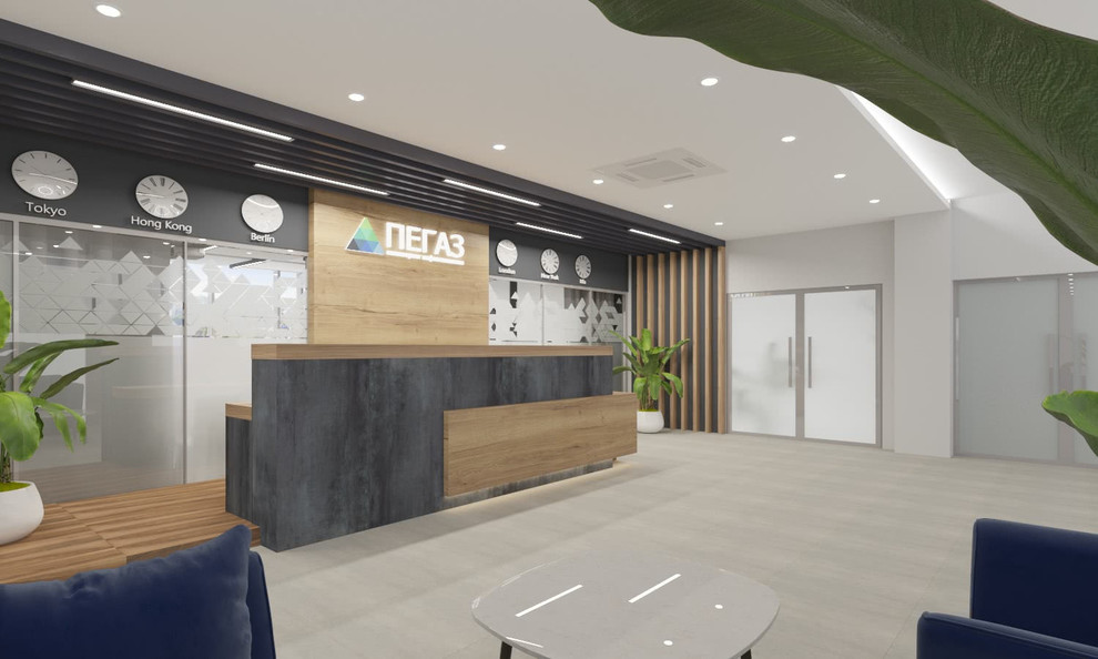 Дизайн интерьера Научно-Исследовательского и Проектного Института "ПЕГАЗ"