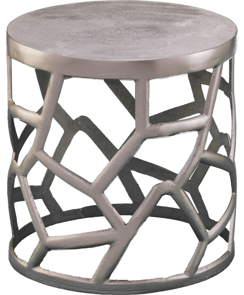 Katian Metal Accent Table Contemporary Side Tables And End Tables