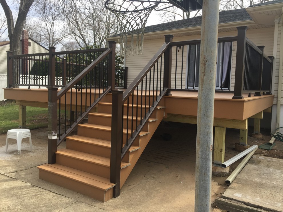 New patio deck