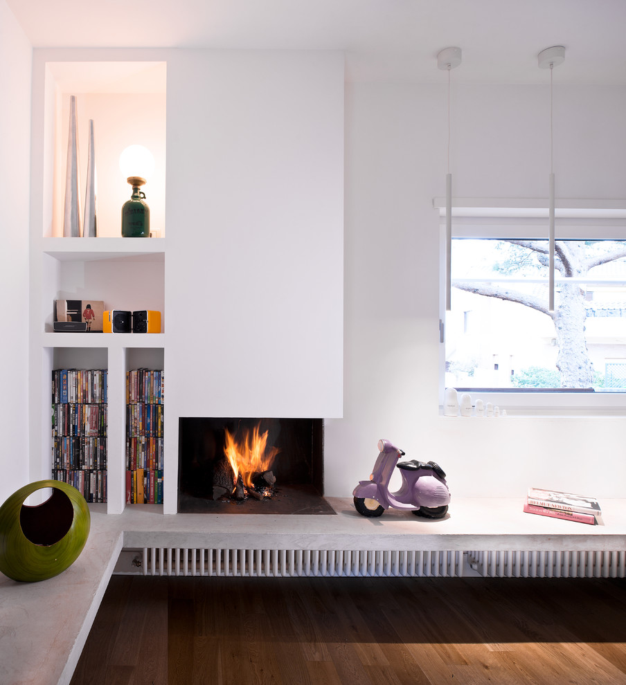 Esempio di un soggiorno design