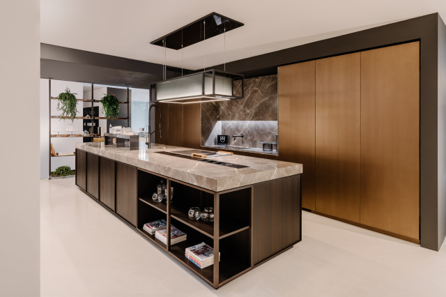 Deckenlifthaube Skyline Frame contemporaneo-cocina
