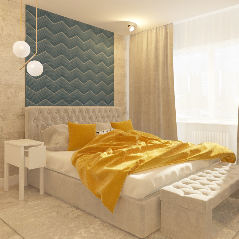 Дизайн интерьера спальни