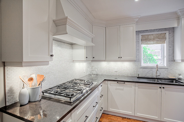 Transitional White Kitchen transitional-kitchen