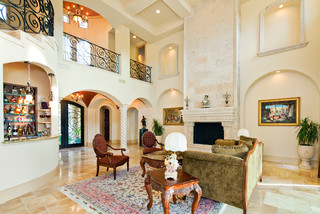 Rivercrest - Mediterranean - Living Room - Austin - by Fine Focus ...