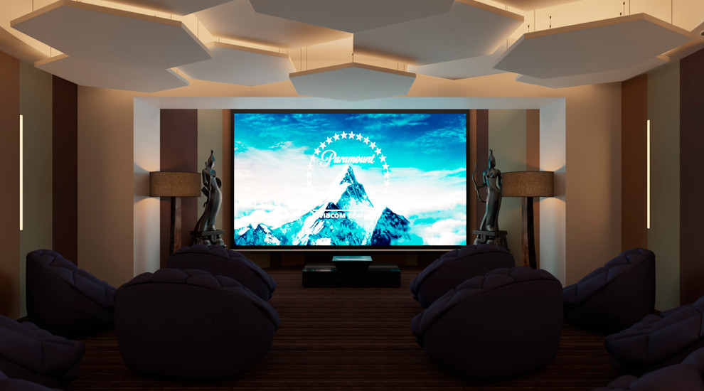 Кинозал в ресторане