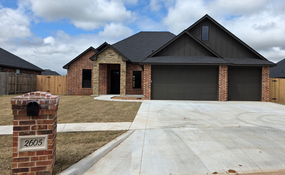 Transitional living with this open concept floor plan - under construction