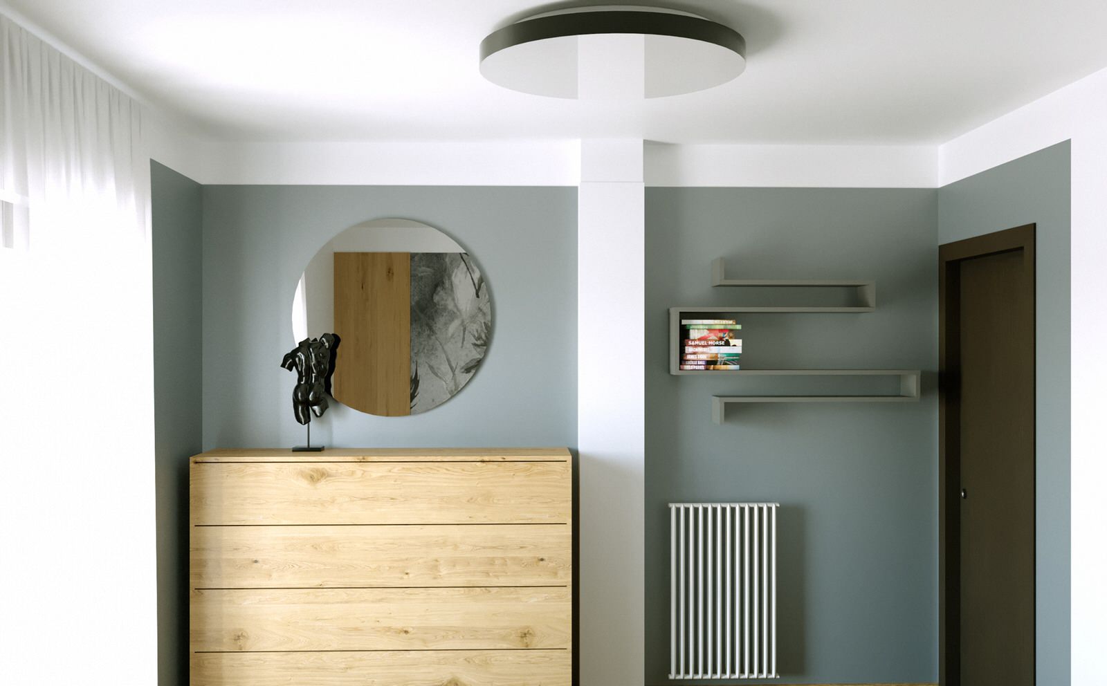 Progetto di ristrutturazione di una casa spaziosa  unifamiliare.