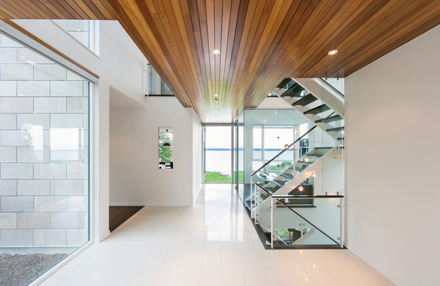 Ottawa River Home contemporary-entry