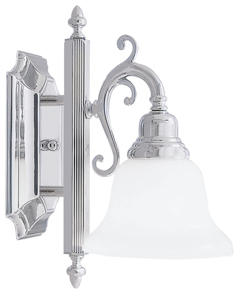 French Regency Bath Light Traditional Bathroom Vanity Lighting by