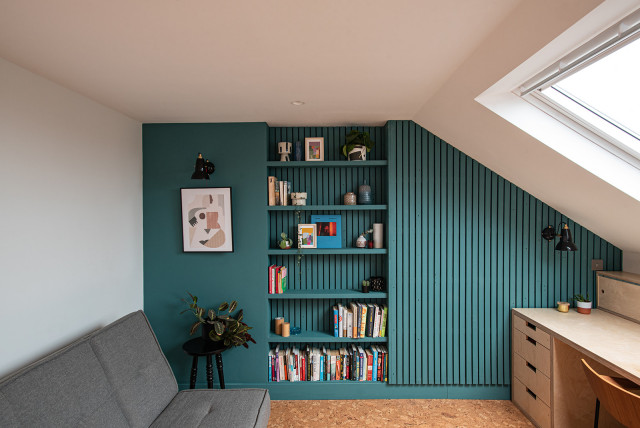 Ravenswood loft conversion scandinavian-home-office-and-library