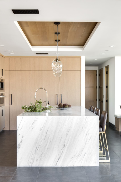 River contemporary-kitchen