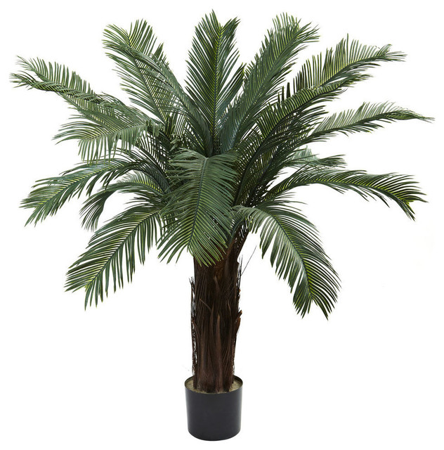 4' Cycas Tree, UV Resistant, Indoor and Outdoor