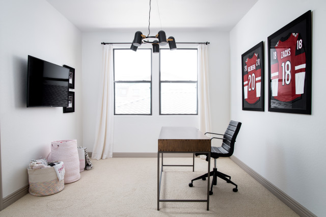The Modern Minimalist skandinavisch-arbeitszimmer