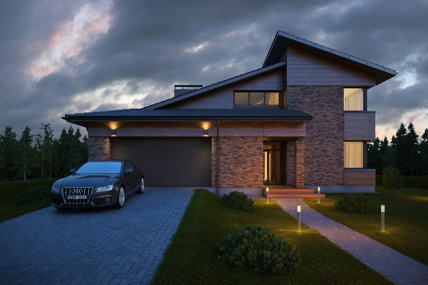 Exterior 3D vizualization