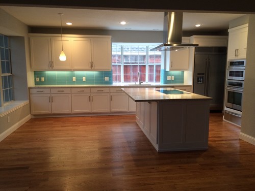 From dated 90s kitchen to modern open kitchen From dated 90s kitchen to modern open kitchen