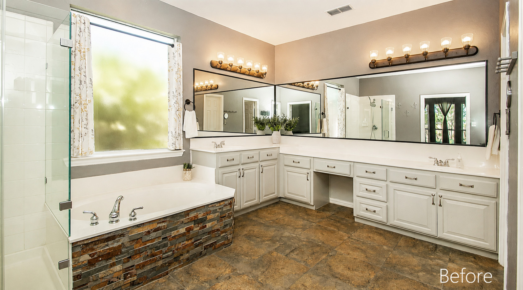 Allen, TX - Master Bathroom Remodeling